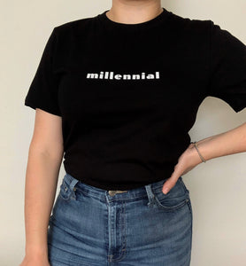 millennial shirt